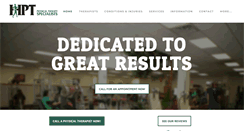 Desktop Screenshot of hptservices.com